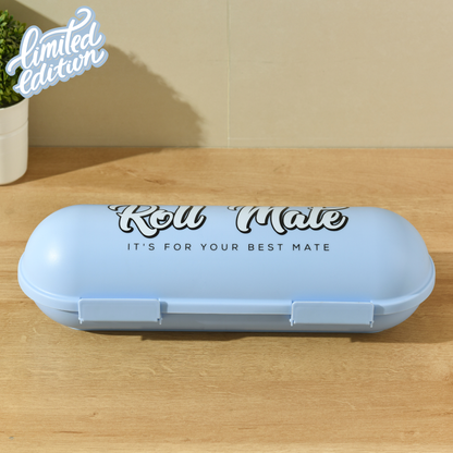 Roll Mate™ Medium Dog Roll Storage Container (2kg) – Limited Edition Pastel Blue