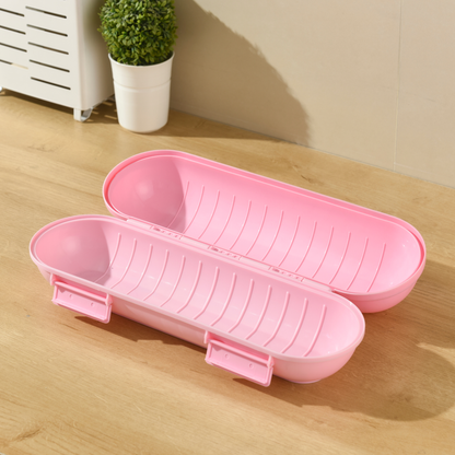 Roll Mate™ Medium Dog Roll Storage Container (2kg) - Limited Edition Pastel Pink