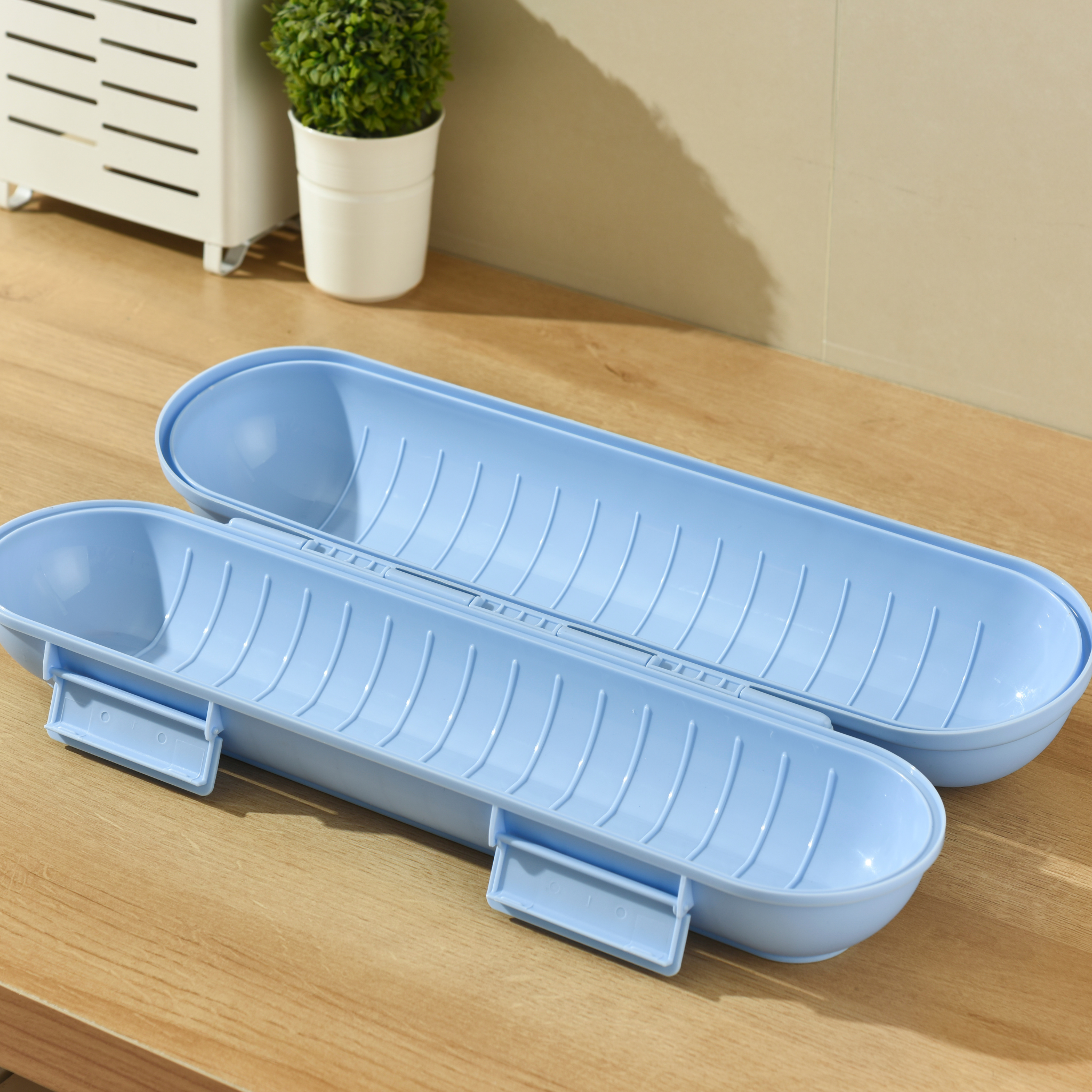 Roll Mate™ Large Dog Roll Storage Container (3kg) – Limited Edition Pastel Blue