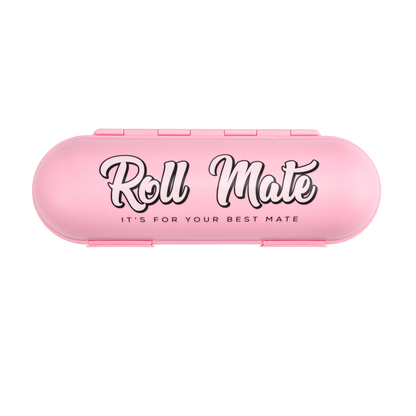 Roll Mate™ Large Dog Roll Storage Container (3kg) – Limited Edition Pastel Pink