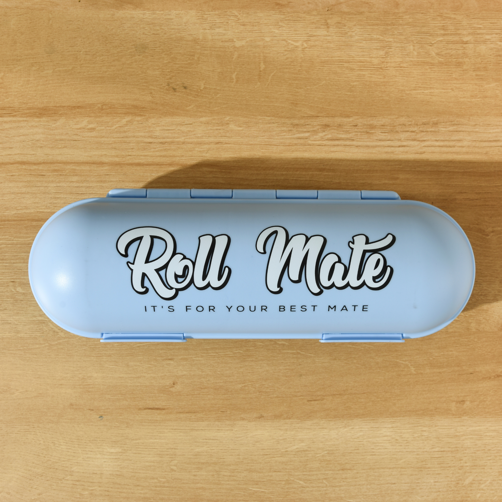 Roll Mate™ Medium Dog Roll Storage Container (2kg) – Limited Edition Pastel Blue